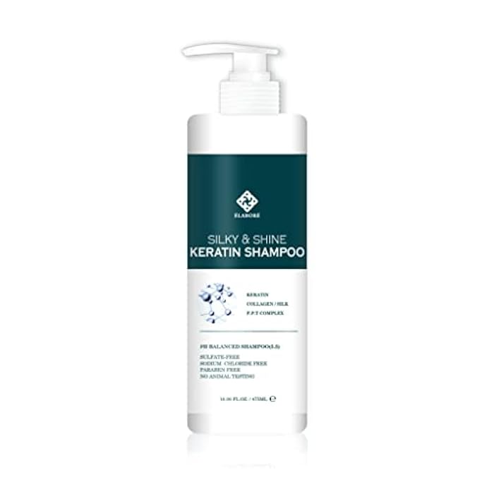 Elabore Silky & Shine KERATIN Shampoo & Pack SET 16.06fl.oz/ 475ml - Image 2