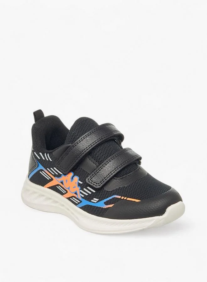 Kappa Boys Printed Hook & Loop Sports Shoes