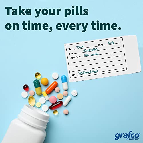 GrahamField Grafco Paper Pill Bags – Small Medicine & Vitamin Organizer Pouches, 2.5 x 3.5” (1,000 Count) - Image 2