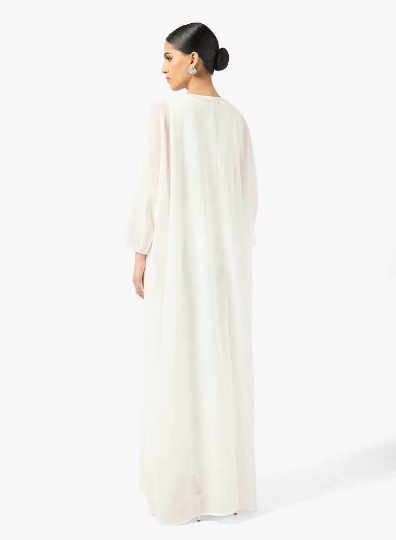 Khizana Embellished Abaya - Image 2