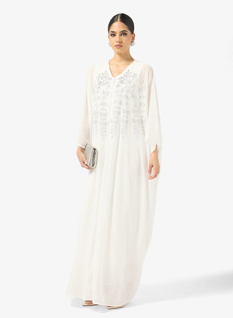 Khizana Embellished Abaya - Image 1