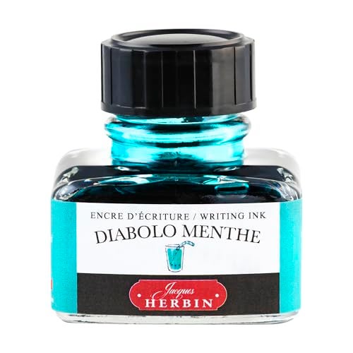 Jacques Herbin Herbin "D Ink Bottle (Diabolo Menthe - 30ML) 13033T - Image 1