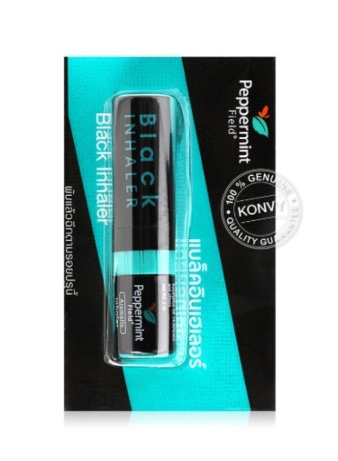 Peppermint Field Aromatics Nasal Inhaler Black -2 ml - Image 1