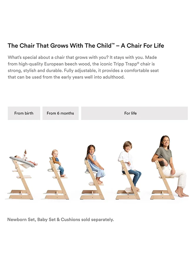 STOKKE Tripp Trapp Tray Designed Exclusively For Tripp Trapp Baby Chair + Tripp Trapp Baby Set Convenient To Use And Cleanmade With Bpa - Free Plasticsuitable For Toddlers 6 - 36 Months - Storm Grey
