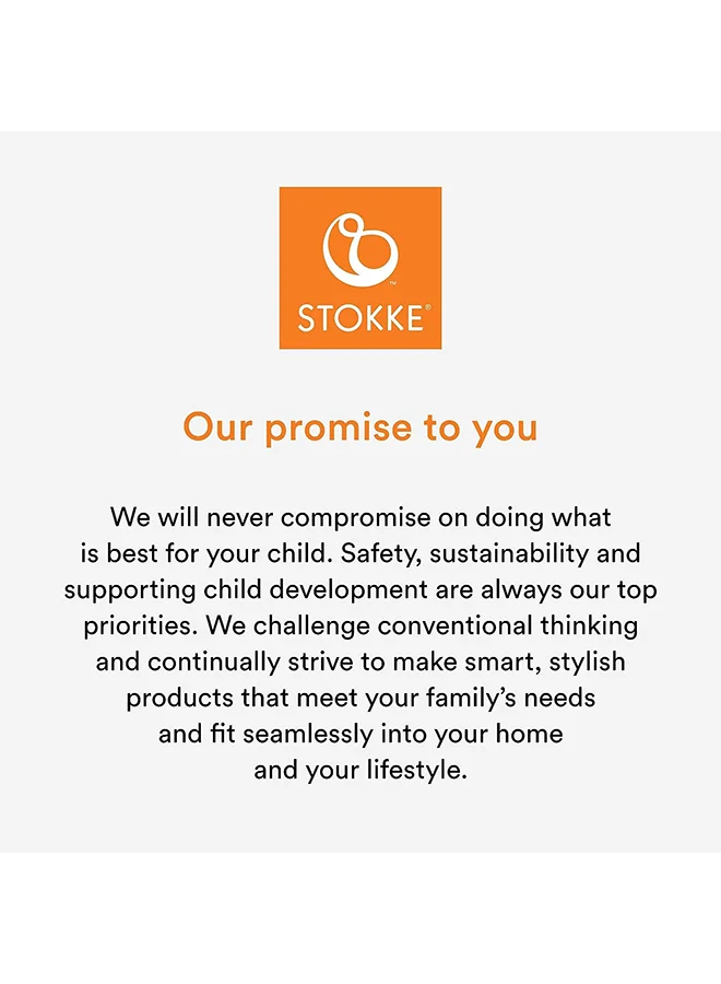 STOKKE Tripp Trapp Tray Designed Exclusively For Tripp Trapp Baby Chair + Tripp Trapp Baby Set Convenient To Use And Cleanmade With Bpa - Free Plasticsuitable For Toddlers 6 - 36 Months - Storm Grey