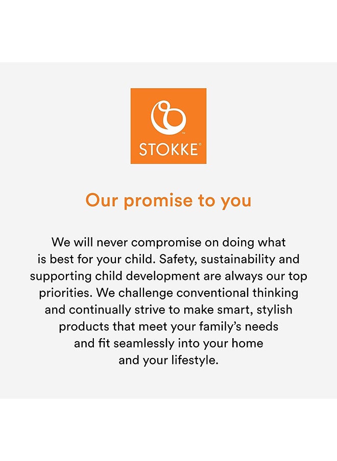 STOKKE - Tripp Trapp Tray Designed Exclusively For Tripp Trapp Baby Chair + Tripp Trapp Baby Set Convenient To Use And Cleanmade With Bpa - Free Plasticsuitable For Toddlers 6 - 36 Months - Storm Grey - Image 1