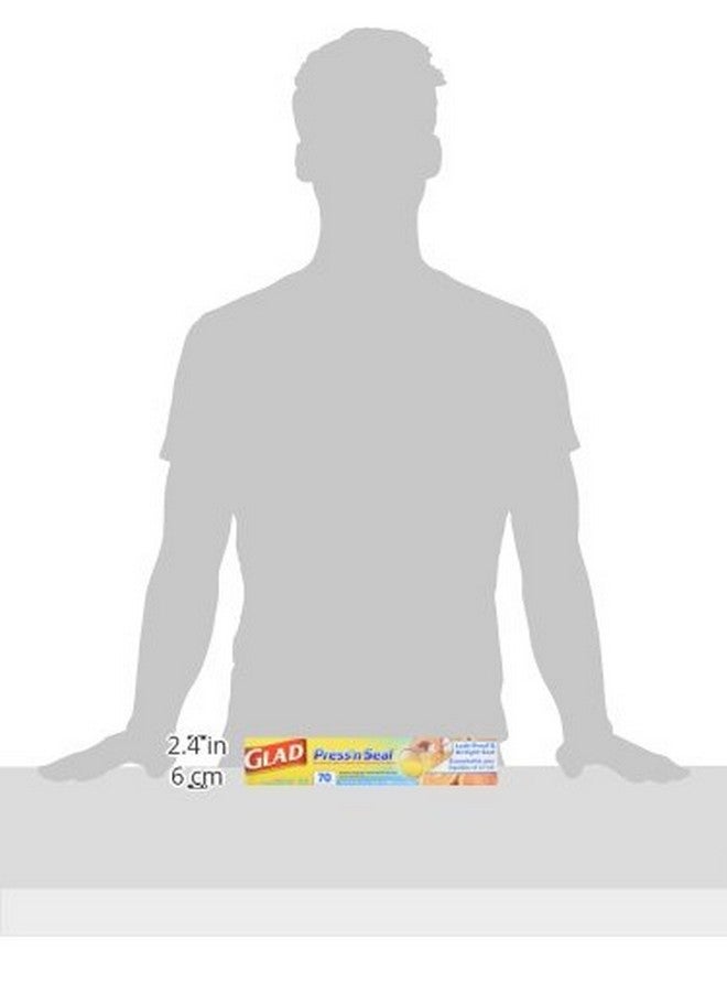 Glad Press'N Seal Food Plastic Wrap, 70 Square Foot Roll (Package May Vary) - Image 3