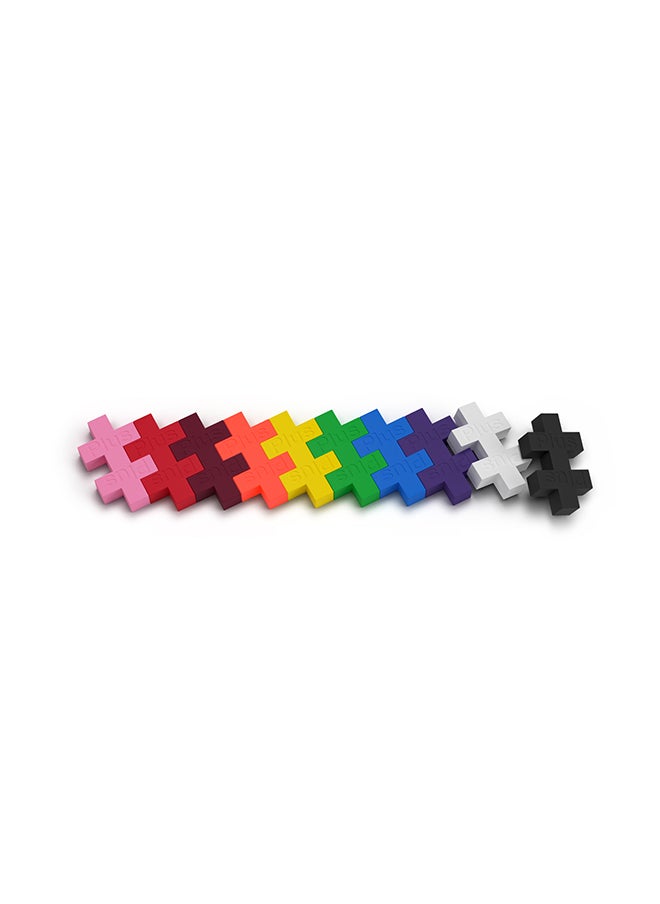 Plus-Plus - Hearts Heart  Ingenious Construction Toy, Puzzle, Creative Building Blocks, 250 Pieces - Image 1