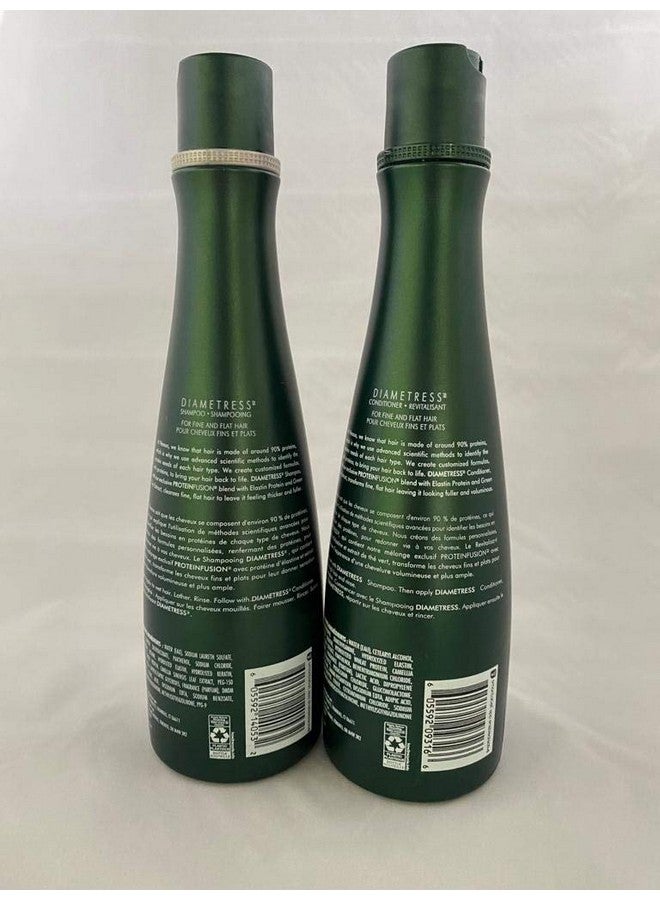 Nexxus Diametress Volumizing Combo Pack, Rebalancing Shampoo + Restoring Conditioner, 13.5 Ounce Each, Packaging May Vary - Image 2