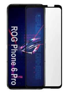 Asus ROG Phone 6 Pro Screen Protector, Tempered Glass [Full Adhesive][Full Coverage] [Bubble-Free] [Anti Scratch] HD Clear High Responsive for Asus ROG Phone 6 Pro 2022