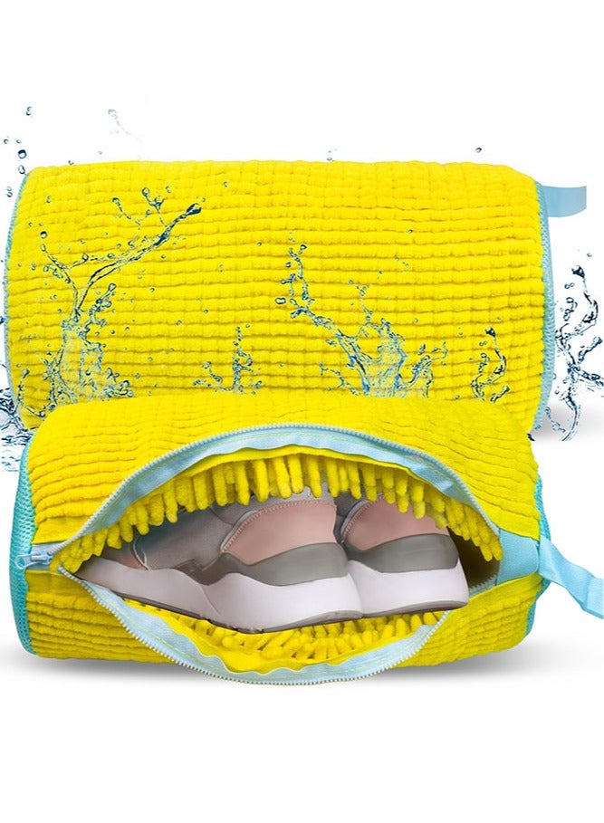 حقيبة أحذية الغسالة، حقيبة أحذية الغسالة والمجفف، حقيبة أحذية قابلة لإعادة الاستخدام لجميع أنواع وأحجام الأحذية (قطعة واحدة) - Image 1