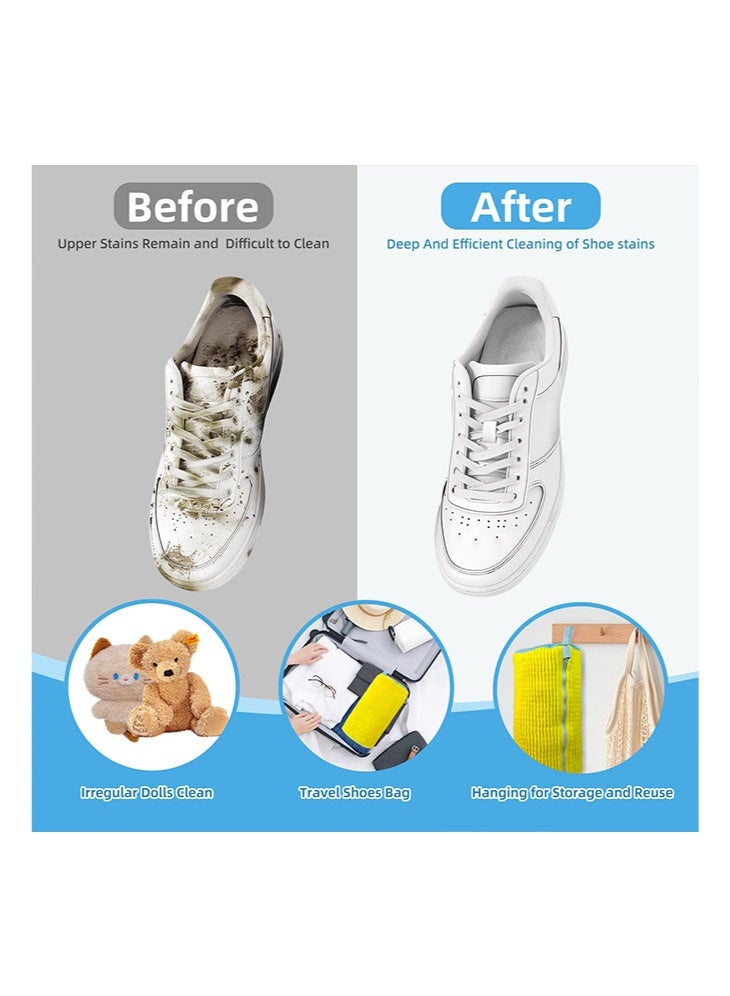 حقيبة أحذية الغسالة، حقيبة أحذية الغسالة والمجفف، حقيبة أحذية قابلة لإعادة الاستخدام لجميع أنواع وأحجام الأحذية (قطعة واحدة) - Image 3