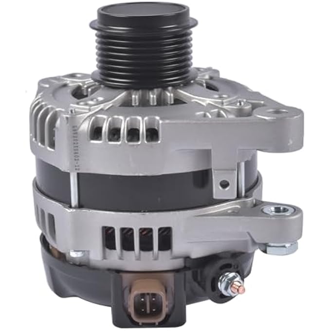 Bario Alternator 3.5L 130Amp 12Volt CW 7- Groove Replacement for Toyota Avalon, Venza, Highlander 2005-2018, for Lexus ES350 RX350 2007-2018# 27060-0P150, 27060-0P151 - Image 1