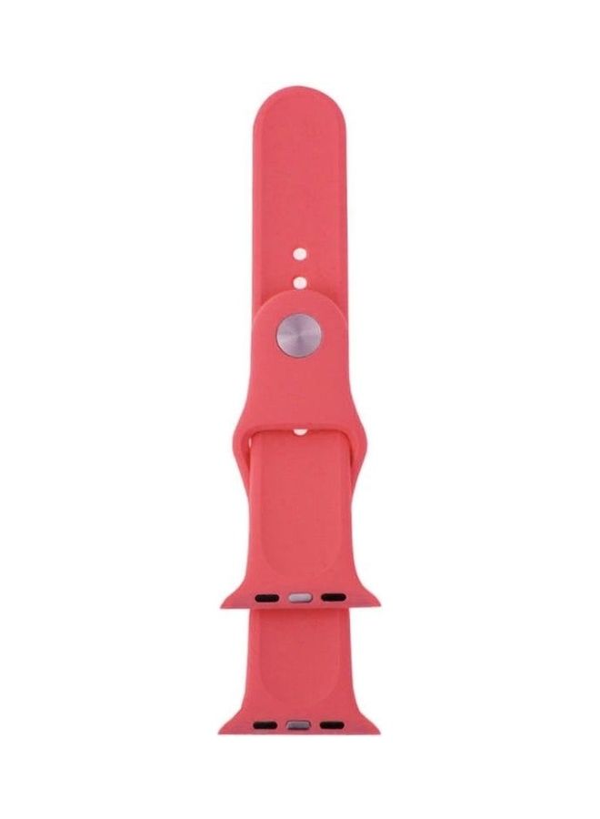 BGM Replacement Strap For Apple Watch 42mm Dark Pink - Image 5