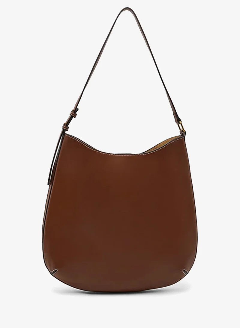 Solid Shoulder Bag
