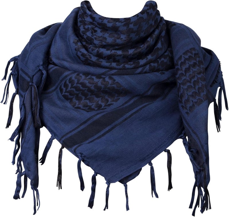 Aonal Store Military Shemagh Tactical Desert Scarf, 100% Cotton Keffiyeh Neck Head Scarf Wrap for Men Women - Image 1
