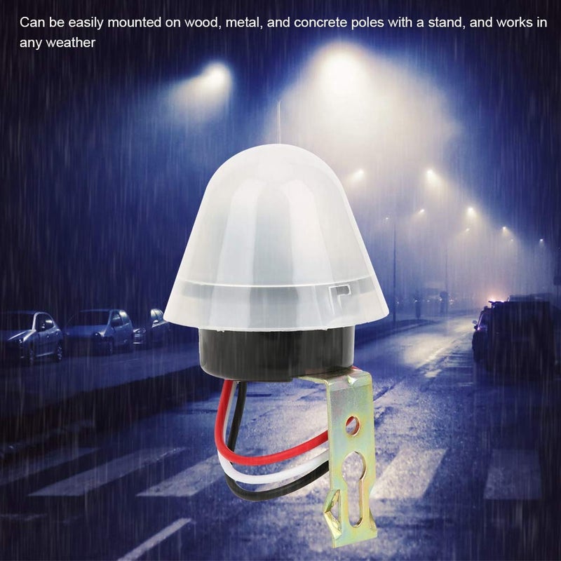 Street Light Automatic Sensor Switch 220V, Photoelectric Control, Energy Saving for Factories and Gardens - Weatherproof Design, Easy Installation, Reliable - Image 5