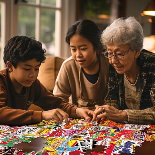 White Mountain Puzzles Cereal Boxes - 1000 Piece Jigsaw Puzzle - Image 5