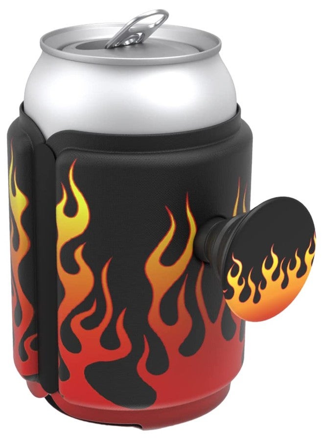 بوب سوكيتس حامل علب المشروبات PopSockets PopThirst، مقبض عازل مانع للانزلاق للعلب - مقاوم للاشتعال - Image 1