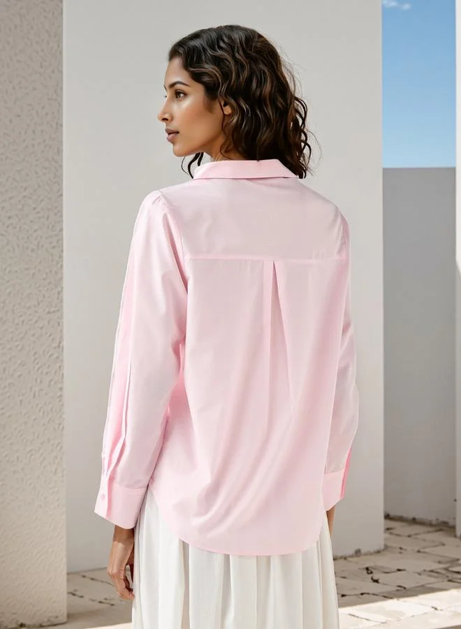 Iconic Iconic Embellished Poplin Shirt