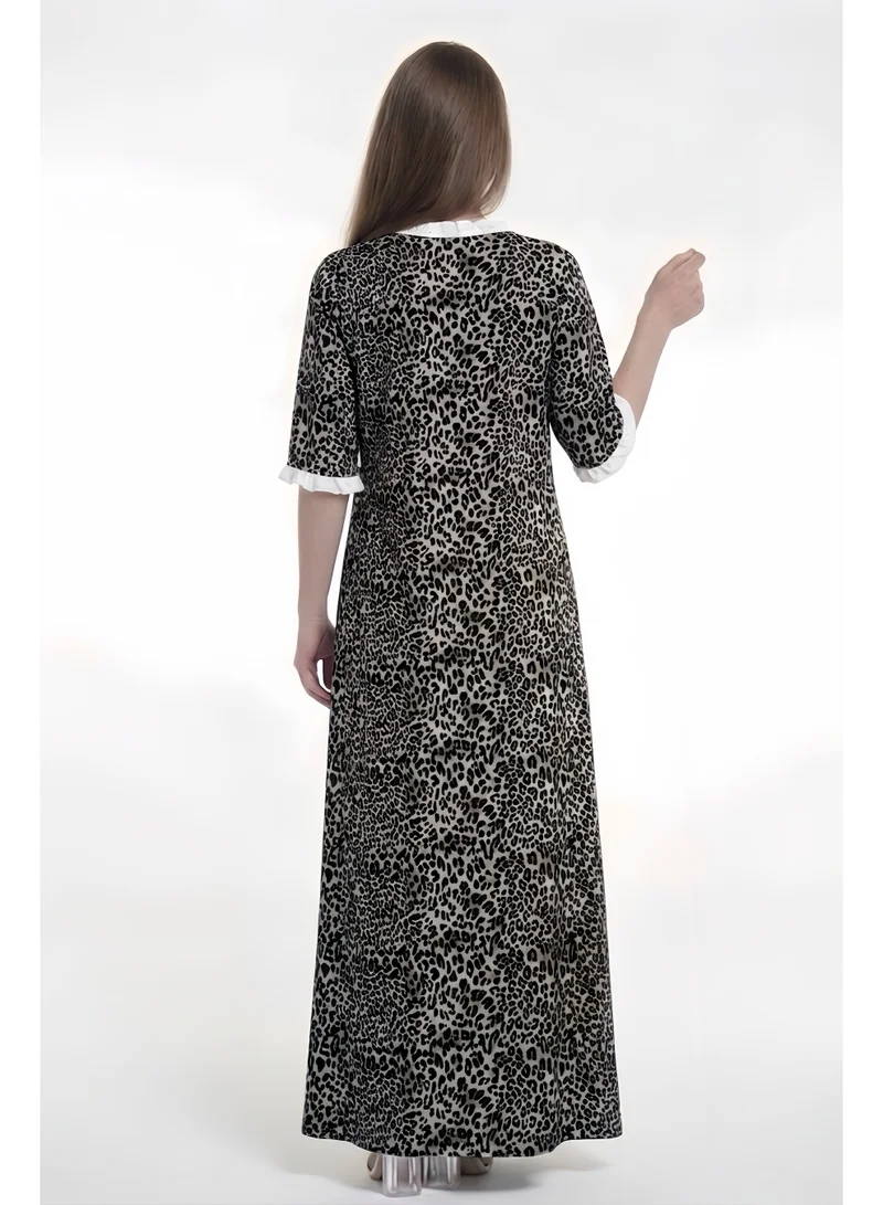 Al Bent Al Sharqieh Multicolour Women’s Cotton Tiger Dress Pijama - Home wear Dress for Women | Best Price UAE