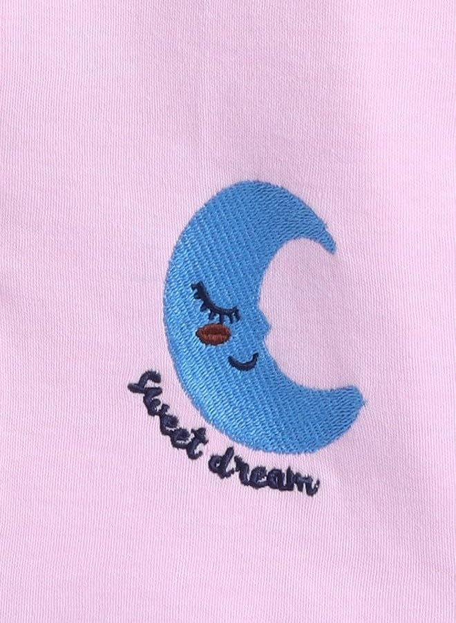 BUMZEE جاكيت padded عكسي بأكمام كاملة للفتيات الصغيرات باللونين الوردي والأبيض من BUMZEE - العمر 18-24 شهر (Peb9966E-bpk.wht) - Image 5