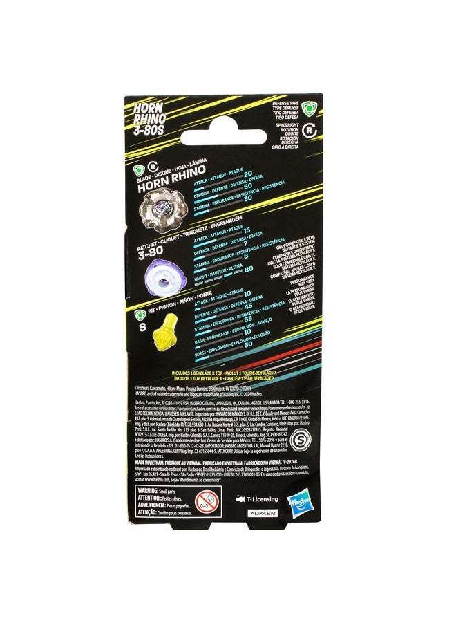 BeyBlade Bey Bbx Horn Rhino 