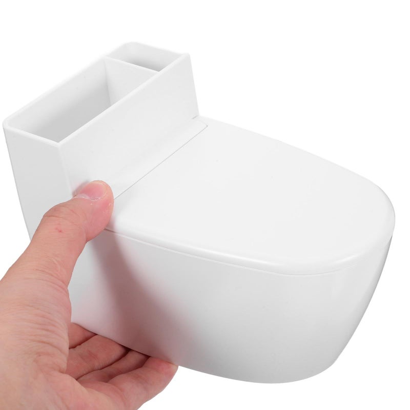 Sewroro Ceramic Wall Mounted Ashtray With Lid Toilet Design - Image 4