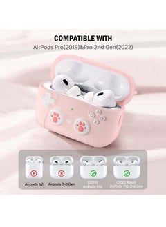 جراب Airpods Pro 2 / جراب Airpods Pro ، تصميم مشغل لعبة Cat ، جراب Airpods Pro 2 2022 مع سلسلة مفاتيح للرجال والنساء ، غطاء واقٍ من السيليكون الناعم لأجهزة Airpods Pro 2nd / 1st Gen - pzsku/Z300350206A2F71EF97E0Z/45/_/1686671528/d30cdce3-565a-4713-88eb-cd319936a1d7