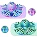 Olee Odee Gear Ball Fidget Toys Steampunk Gear Sphere Stress Relief for Kids Adults 3D Printed Unique Funny Birthday Gift for Christmas White Elephant Stocking Stuffer Easter GreenPurple Dia 25 - Image 2