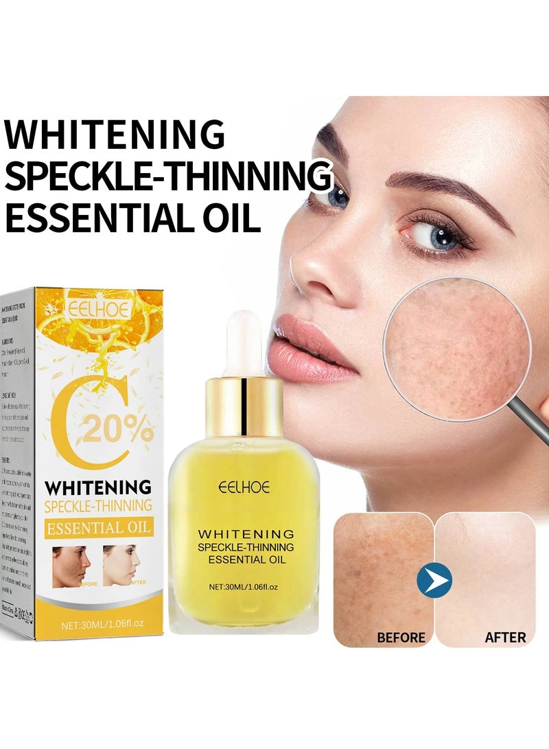 EELHOE Melanin Correcting Essential Oil, Vitamin C Serum For Face With Hyaluronic Acid, Dark Spot Corrector Serum Therapy Oil, Hydrating Melanin Correcting Essence For Face And Body - Image 2