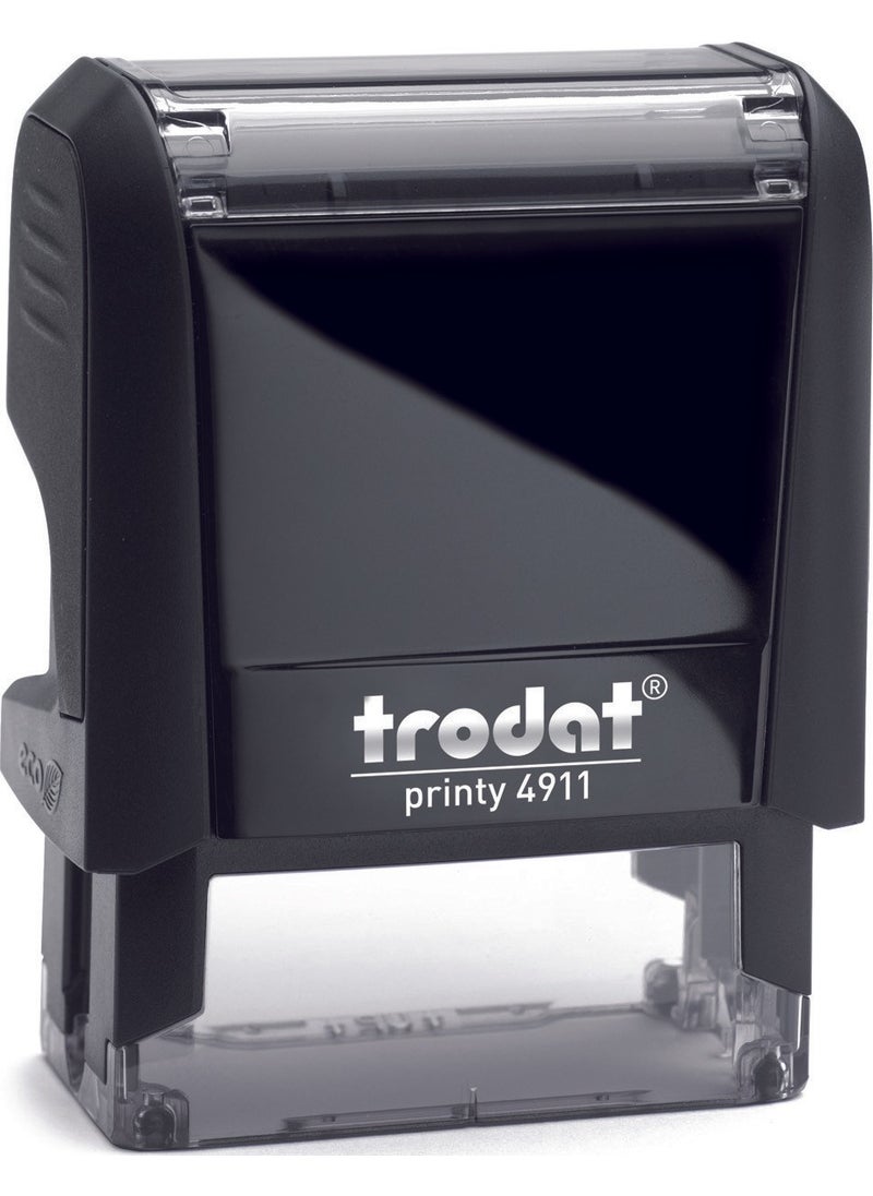 Trodat طابع Trodat 4911 مخصص للاسم والمنصب واللقب  - Image 1