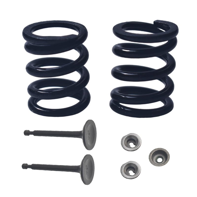 BUHNSS 36lb Valve Spring Kit With Retainer And Lock For Predator 212cc For Yamaha F200 For NonHEMI Honda Clone GX200 For Modified BSP 196CC go kart OHV racing motor engine - Image 3