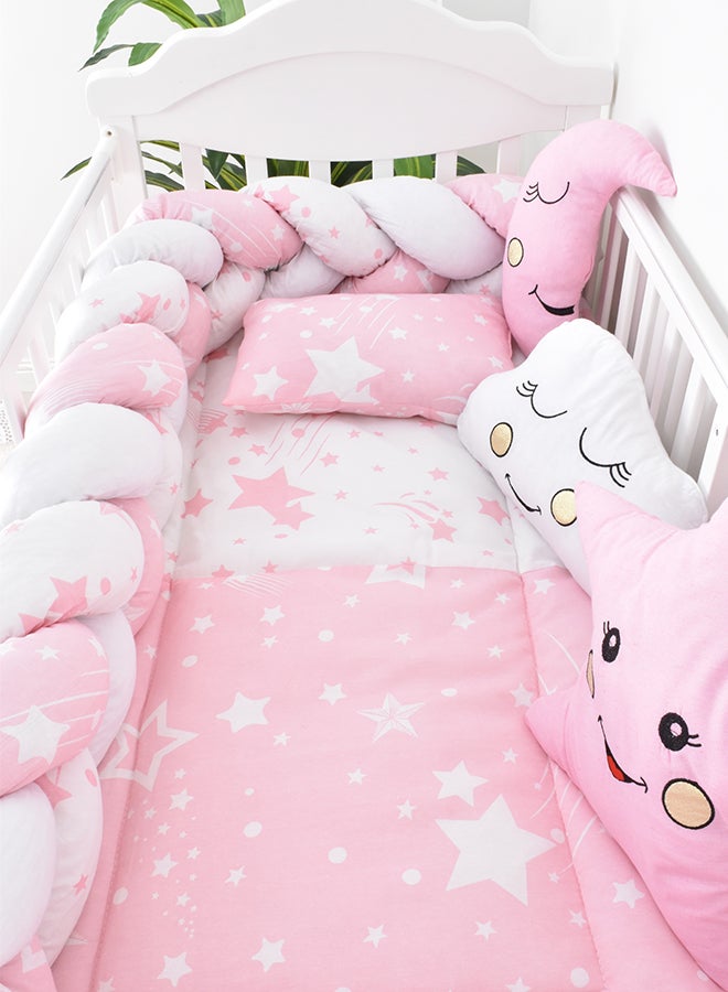 FUN MOMENT 6-Piece Baby Cot Bedspread With Snail Partitions - Image 3