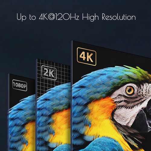 FUERAN HDMI 21 Dummy Plug 4K120Hz Virtual Display Emulator Headless Adapter HDMI Display Adapter Supports 3840x2160120Hz 1440P120Hz 1080P120Hz EDID Emulator for GPURemote Desktop - Image 3