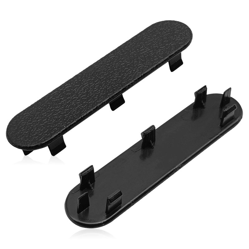 BSAMZO 1 Pair Door Panel Handle Plug Screw Cover Trim Automotive Interior Door Handles Compatible with Chevy Corvette C5 19972004 Year for 10279471 Black - Image 3