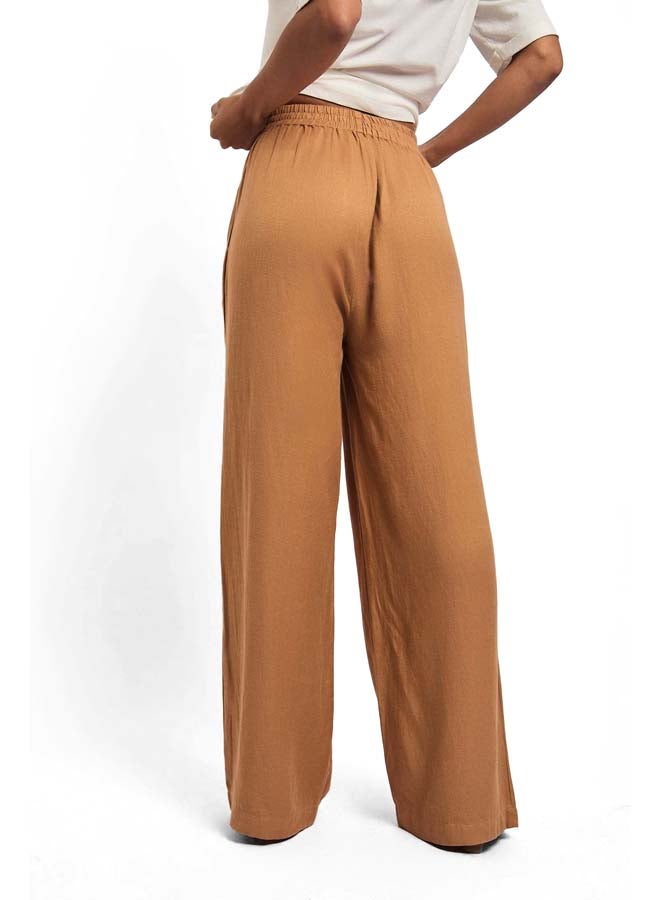 DALYDRESS Fancy Wide Leg Solid Pants - Image 3