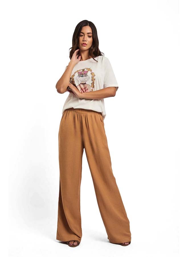 DALYDRESS Fancy Wide Leg Solid Pants - Image 4