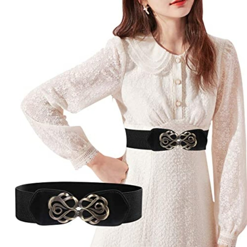 YouBella Jewellery Celebrity Inspired Adjustable Kamarband Waist Belt for Women/Girls YB_Belt_67 (Black) - Image 2