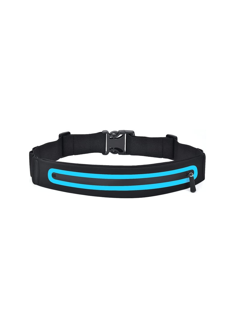 SYOSI - Slim Running Belt for Women  Men, Running Waist Pack Phone Holder, Jogging Workout f anny Pack Runners Pouch Gear Accessories for iPhone 12 11 Pro Max XS XR 8 7 Plus Traveling Gift Style 1 - Image 1