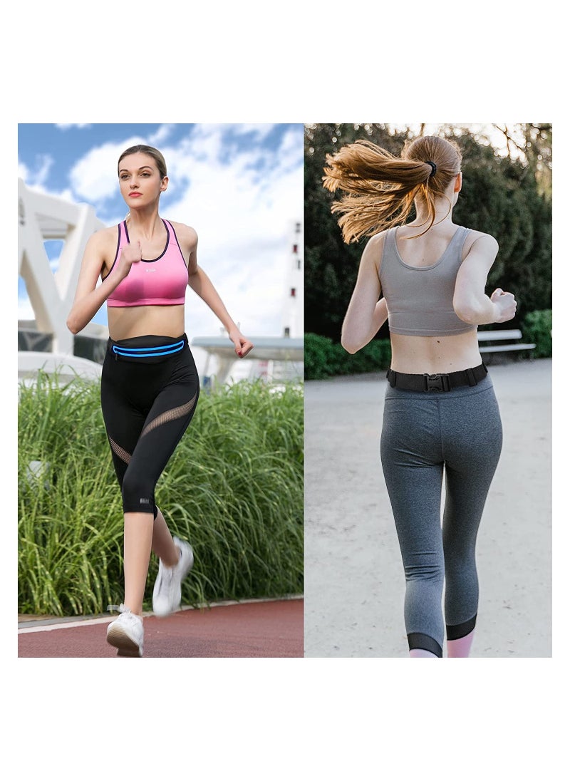 SYOSI - Slim Running Belt for Women  Men, Running Waist Pack Phone Holder, Jogging Workout f anny Pack Runners Pouch Gear Accessories for iPhone 12 11 Pro Max XS XR 8 7 Plus Traveling Gift Style 1 - Image 1
