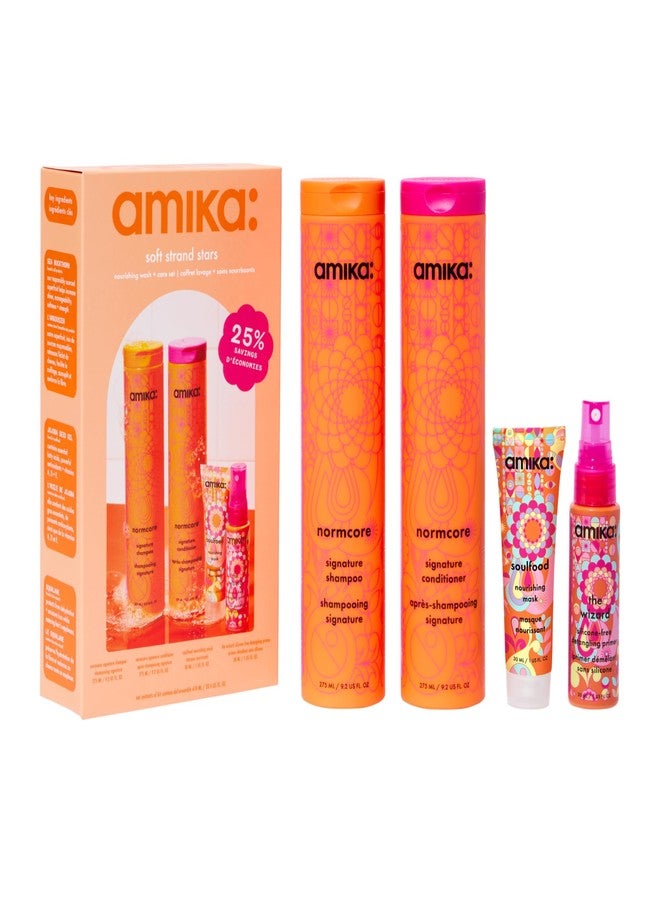 amika soft strand stars nourishing wash + care set - Image 1