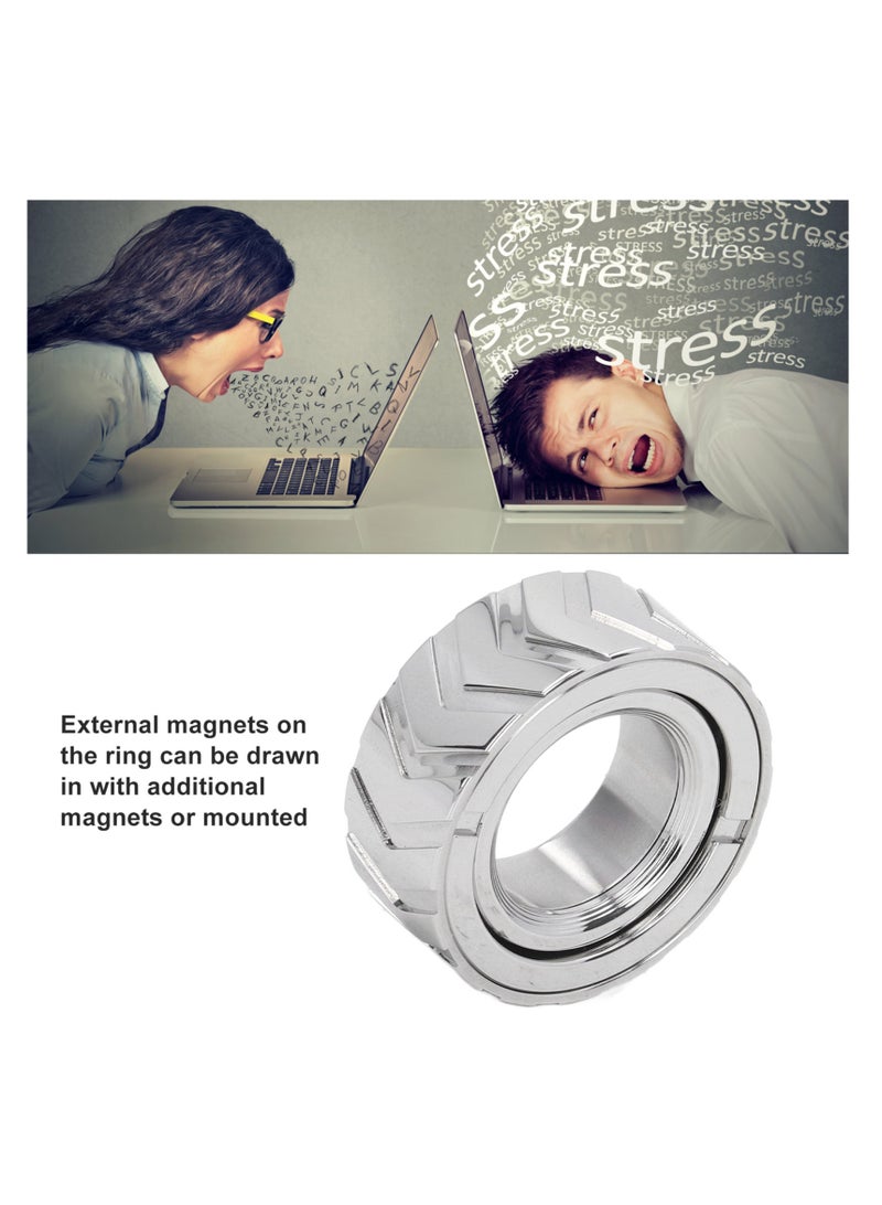 Metal Ring Decompression Toy ADHD Autism Anti-anxiety Decompression Toy Decompression Artifact