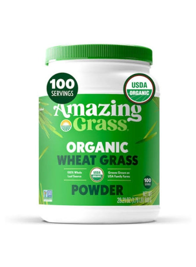 Amazing Grass, Organic Wheat Grass Powder, 800g - Image 1