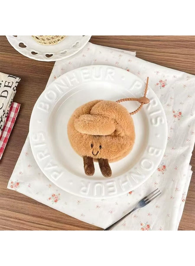 Bread Series Hanging Plush - Realistic Toast Cuddle Pillow