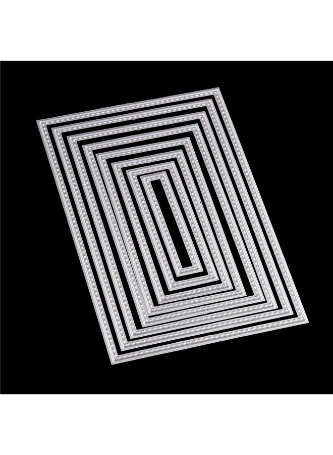 Decora Rectangle Cutting Dies Stencil Diy Scrapbook Album Paper Card Embossing Tool - Image 4