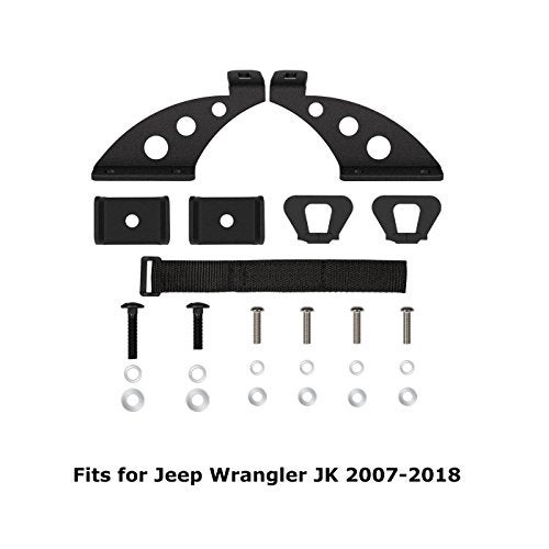 Sunluway حامل جاك هاي ليفت من صنلاواي لغطاء المحرك/ حوامل أبواب لجيب رانجلر JK JKU JL JLU 2007-2024 - Image 4