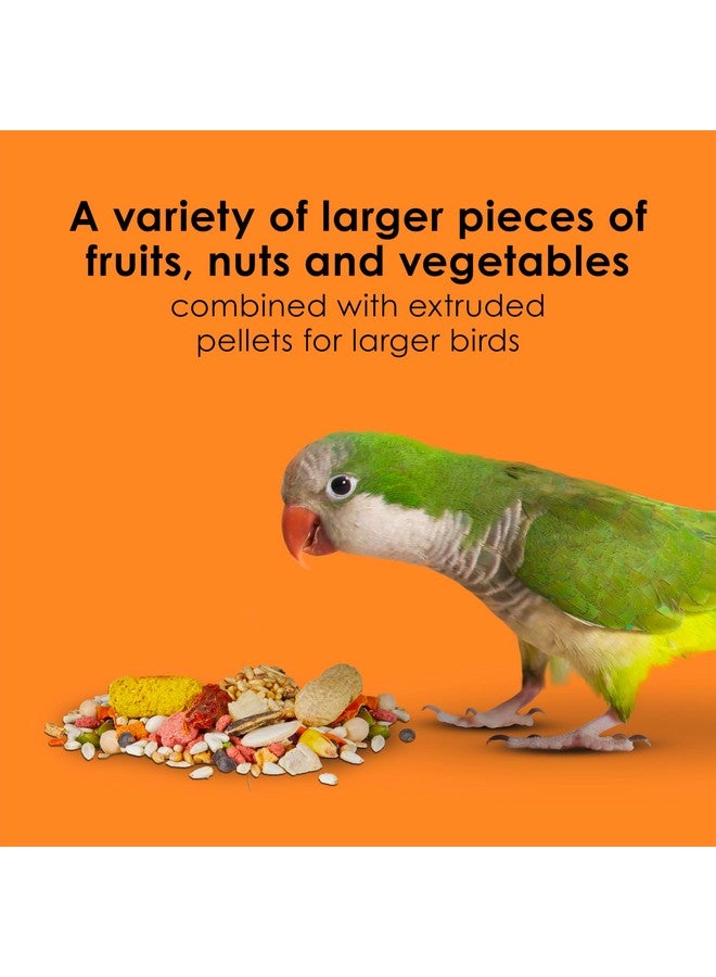 Kaytee Fiesta Big Bites Small Parrot & Conure Food, Nutritious and Fun Blend, Supports Skin, Feather, Digestion, Brain and Heart Health, 4 pounds - Image 4