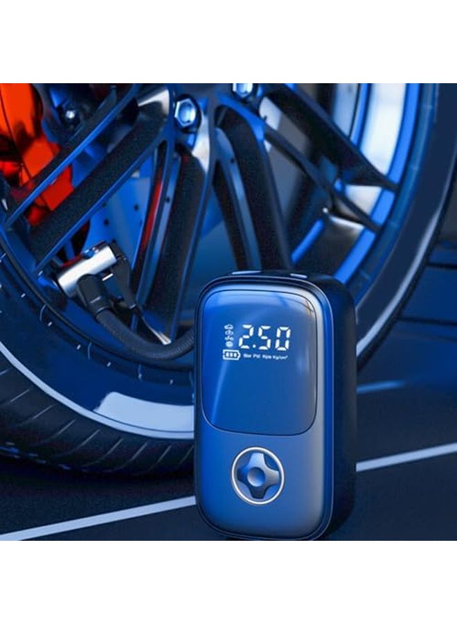 Portable Cordless Tire Inflator 2000mAh Fast Inflation for Car Bike Motorcycle Electric Scooter - Image 3