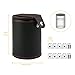 GWHOLE Leather Dice Cup Set with Storage Compartment Felt Lining Shaker with 5 Dot Dices for Farkle Yahtzee Games Playing Birthday Gift Green - Image 4